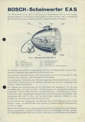 Bosch Scheinwerfer EAS 3.1937