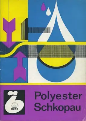 Polyester Schkopau Broschüre 1971