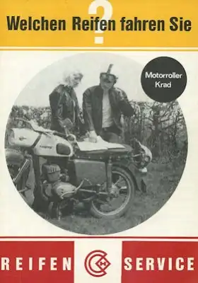Reifen Service für DDR Zweiräder 1968