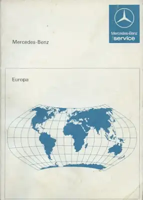 Mercedes-Benz Kundendienst-Stationen Europa 5.1979