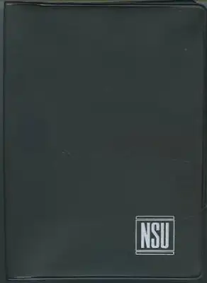 NSU Mappe für Fahrzeugpapiere 1970
