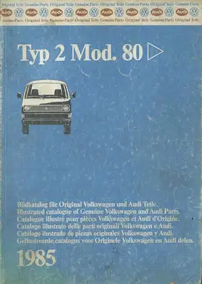 VW T 3 Ersatzteilliste 1980-1985