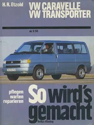 VW T 4 Reparaturanleitung 9.1990-1994