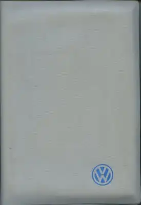 VW Golf 3 Cabriolet Bedienungsanleitung 7.1994