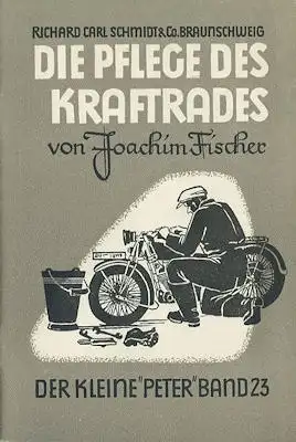 Der kleine Peter Bd. 23 Pflege des Kraftrades 1950