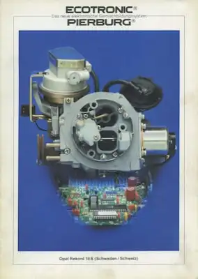 Pierburg Ecotronic Gemischbildungssystem 1980er Jahre