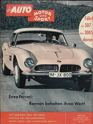 Auto, Motor & Sport 1958 Heft 4