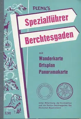 Plenk`s Spezialführer Berchtesgaden 1971/72