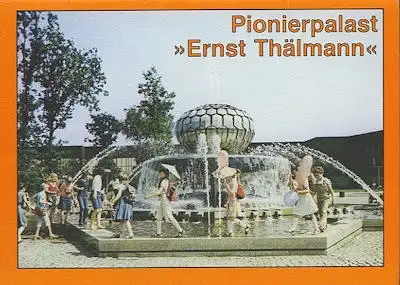 Pionierpalast Ernst Thälmann Postkarten-Leporello 1989