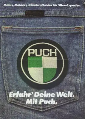 Puch Moped Programm ca. 1980