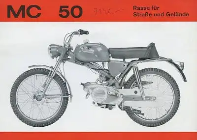 Puch MC 50 Prospekt 5.1966