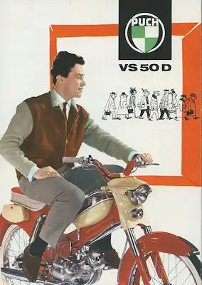 Puch VS 50 D Prospekt 4.1960