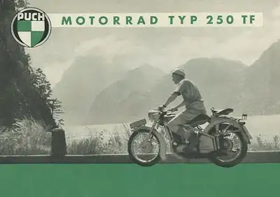 Puch Typ 250 TF Prospekt 2.1952