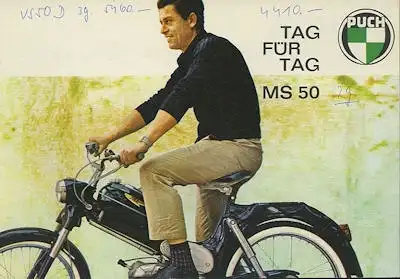 Puch MS 50 Prospekt 6.1966