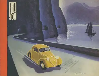 Fiat 500 Prospekt 1936