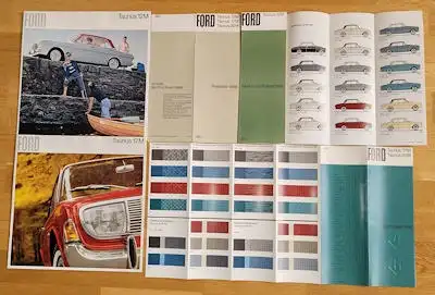 Ford Pkw Programm-Mappe 1966