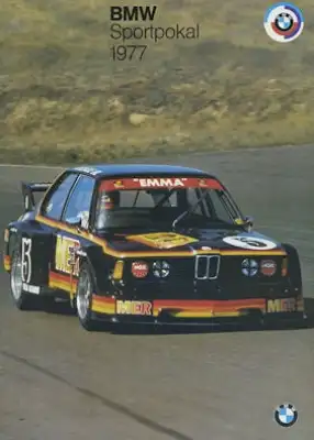 BMW Sportpokal 1977 Prospekt