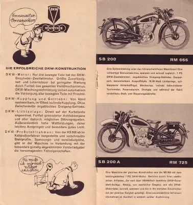 DKW Programm 9.1937