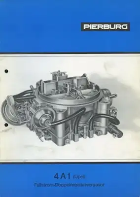 Pierburg Fallstrom Doppelregister-Vergaser 4A1 1980er Jahre