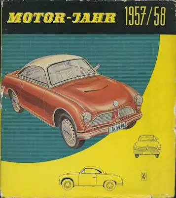 Motor-Jahr DDR-Jahresband 1957/58