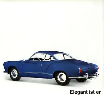 VW Karmann Ghia Prospekt 7.1963