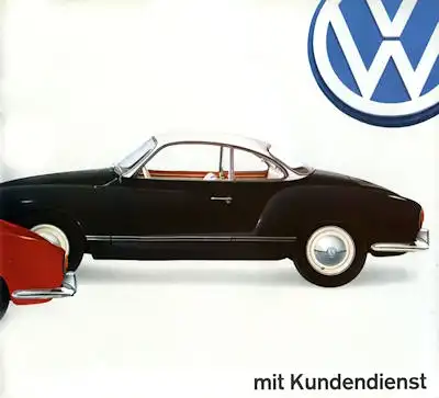 VW Karmann Ghia Prospekt 7.1963