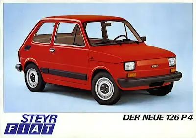 Steyr Fiat 126 Prospekt 1.1977