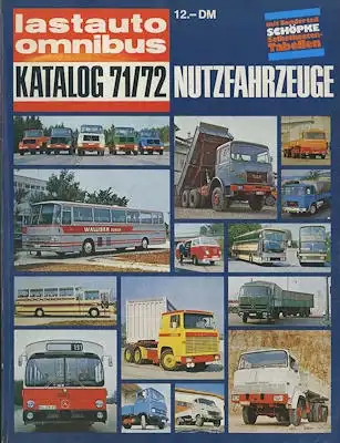 Lastauto + Omnibus Katalog Nr. 1 1971/72