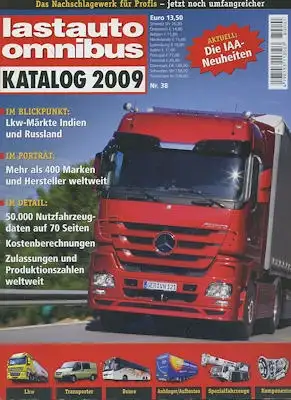 Lastauto + Omnibus Katalog Nr. 38 2009