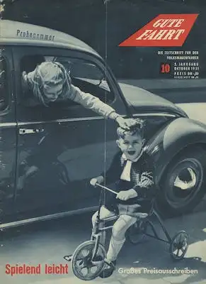 VW Gute Fahrt Heft 10 1951