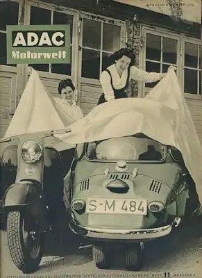 ADAC Motorwelt 1956 Heft 11