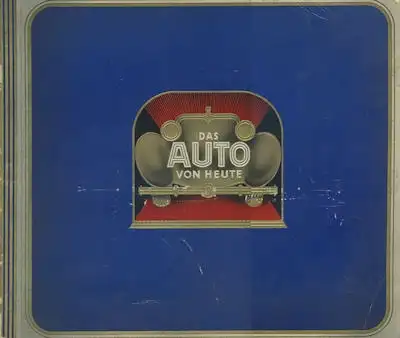 Das Auto von heute Sammelbilderalbum Automobile um 1935