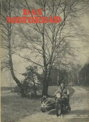 Das Motorrad 1940 Heft 45