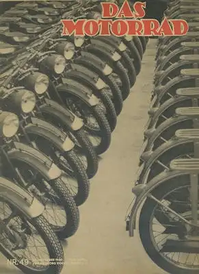 Das Motorrad 1940 Heft 49