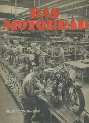 Das Motorrad 1940 Heft 38