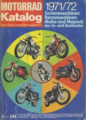 Motorrad Katalog 1971/72