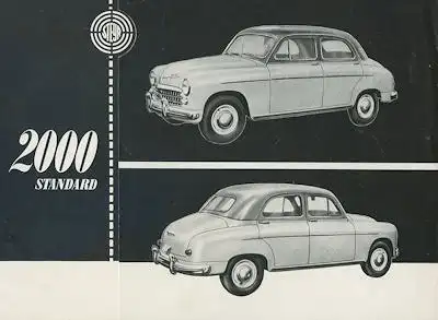 Steyr-Puch 2000 Standard Prospekt 1950er Jahre