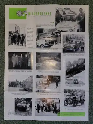 Steyr-Puch Bilderdienst Plakat 1962