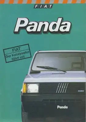 Steyr Fiat Panda Prospekt 3.1988