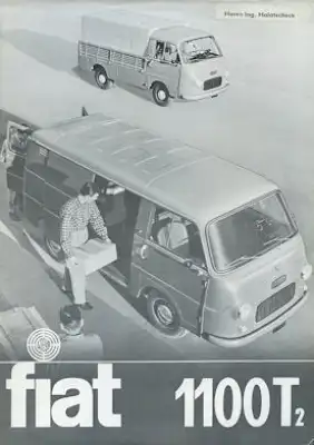 Steyr Fiat 1100 T2 Prospekt 5.1963