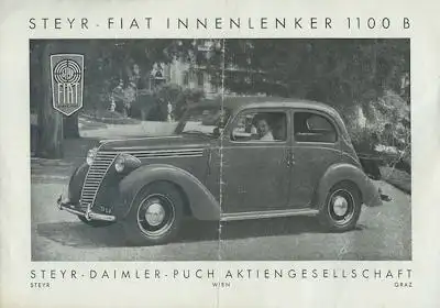 Steyr Fiat 1100 B Prospekt 5.1949