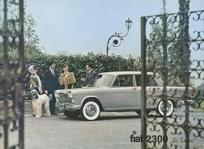 Steyr Fiat 2300 de Luxe Prospekt 6.1964