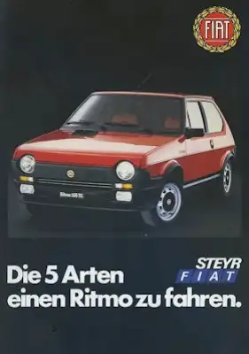 Steyr Fiat Ritmo Prospekt 5.1982