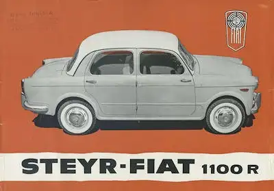 Steyr Fiat 1100 R Prospekt 1.1958