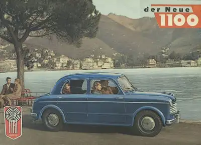 Steyr Fiat 1100 Prospekt 2.1956