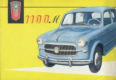 Steyr Fiat 1100 M Prospekt ca. 1957