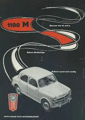 Steyr Fiat 1100 M Prospekt 2.1957