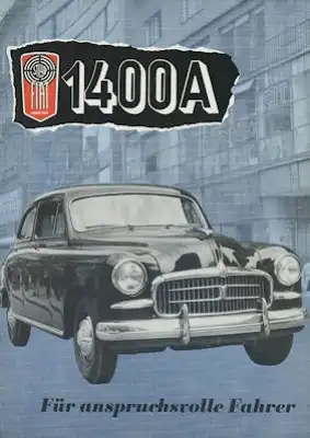 Steyr Fiat 1400 A Prospekt 11.1955