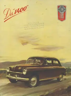 Steyr Fiat 1400 Prospekt 2.1954