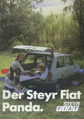 Steyr Fiat Panda Prospekt 5.1982